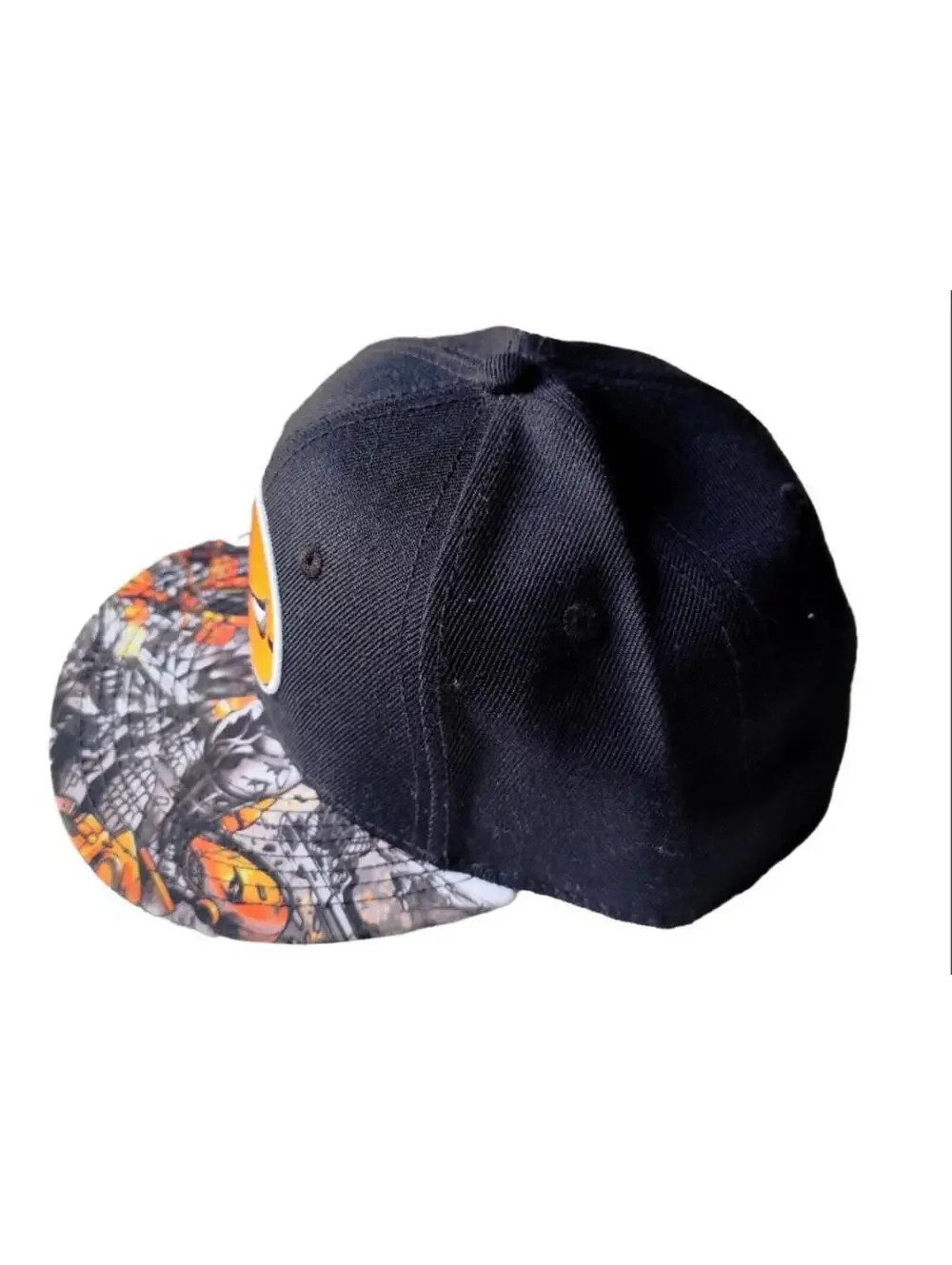 Deathstroke Snapback Hat Multicolor OSFM Adjustable 6 Panel Vent Holes
